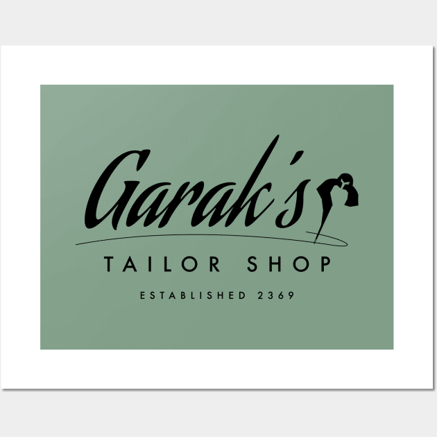 Garak's Tailor Shop Wall Art by alanduda